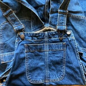 JCREW factory denim overalls